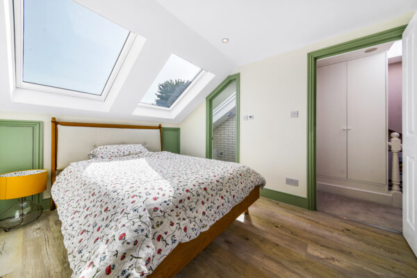 lewisham London loft conversion bedroom