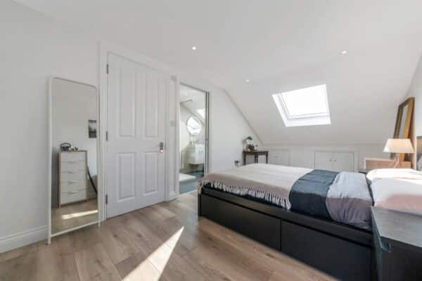 loft conversion bedroom in brent London
